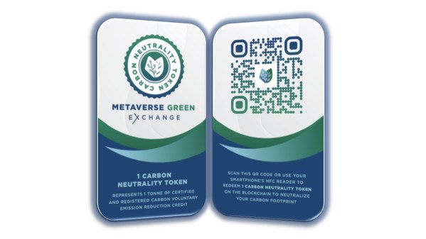 MetaVerse Green Exchange Net Zero Card